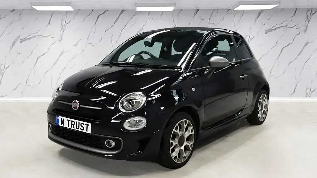 Used Fiat 500C Sport 70 HP (51 kW) 2022 Black Cabriolet