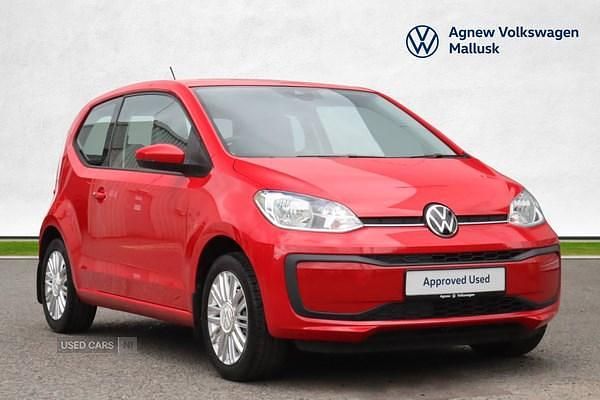Red Used 2021 VW up! Hatchback | £10,490 (Good price) - Image 1/4