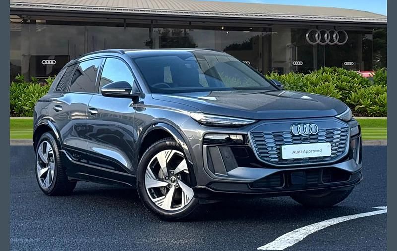 Grey Used 2024 Audi Q6 e-tron S-Line SUV | £45,250 - Image 1/4