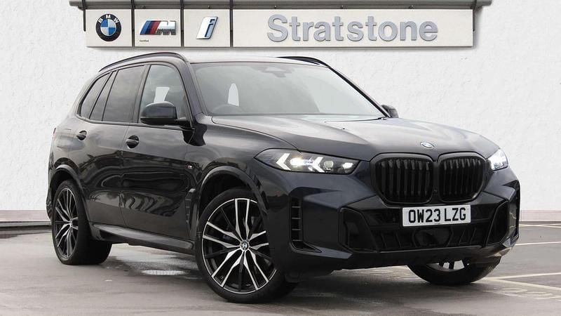 Black Used 2023 BMW X5 M Sport SUV | £57,491 (A bit pricey) - Image 1/4
