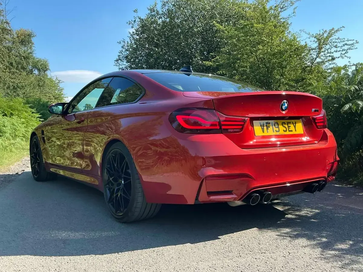 Used BMW M4 Competition Edition 450 HP (330 kW) 2019 Orange Coupe