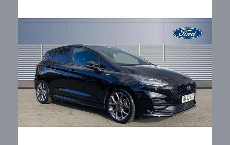 Used Ford Fiesta ST-Line 100 HP (73 kW) 2023 Black Hatchback
