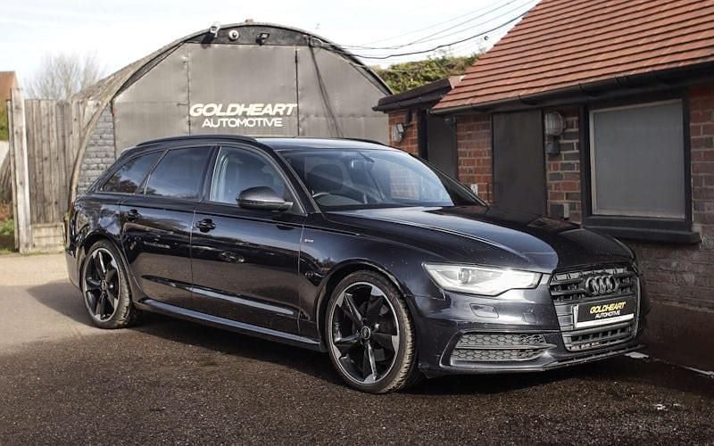 Used Audi A6 Black Edition 177 HP (130 kW) 2013 Blue Estate