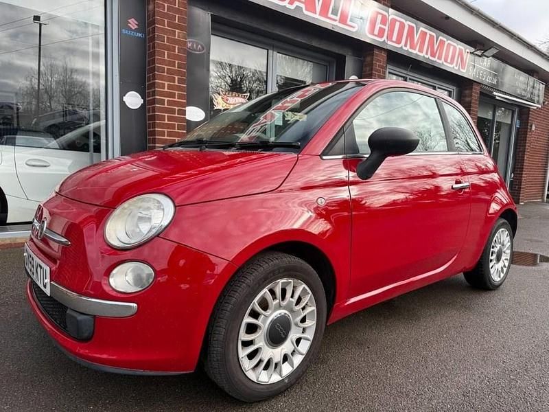 Used Fiat 500 Pop 69 HP (50 kW) 2009 Red Hatchback