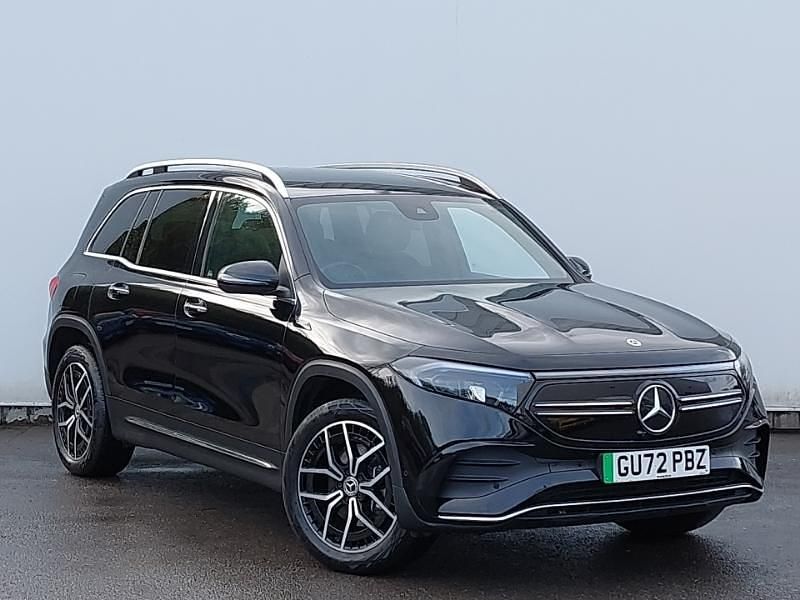 Black Used 2022 Mercedes EQB350 AMG Line Premium SUV | £27,998 (Fair price) - Image 1/4