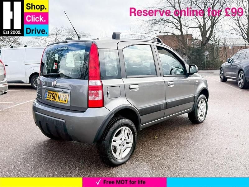 Used Fiat Panda 4x4 60 HP (44 kW) 2010 Grey Hatchback