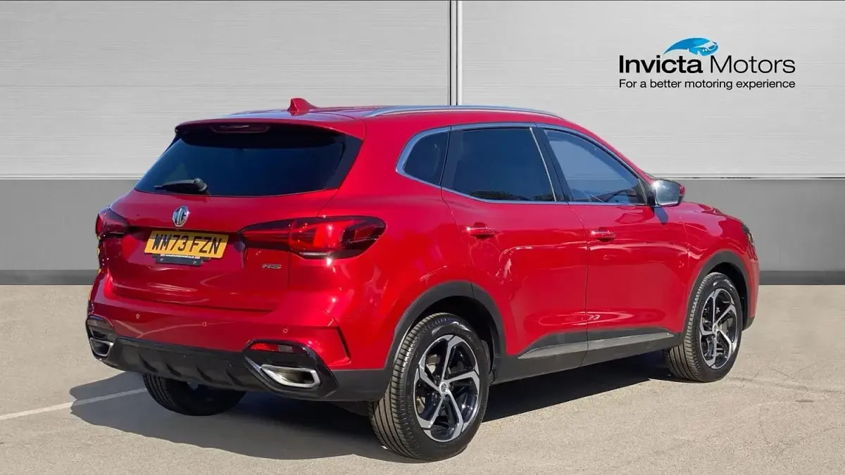 Used MG HS Trophy 162 HP (119 kW) 2023 Red SUV