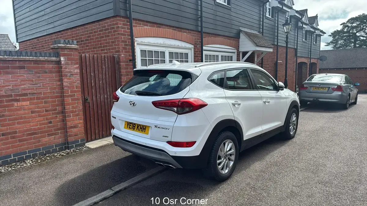 Used Hyundai Tucson SE 2018 White SUV