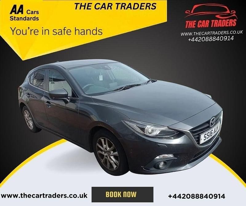 Grey Used 2016 Mazda 3 Hatchback | £8,488 (Fair price) - Image 1/4