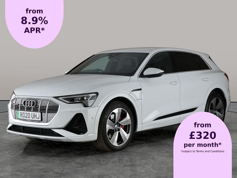 White Used 2020 Audi e-tron S-Line SUV | £20,938 (Super price) - Image 1/2