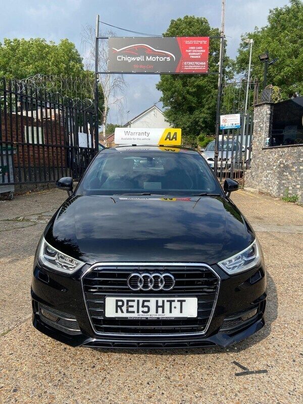 Black Used 2015 Audi A1 S-Line Hatchback | £8,995 (Fair price) - Image 1/4