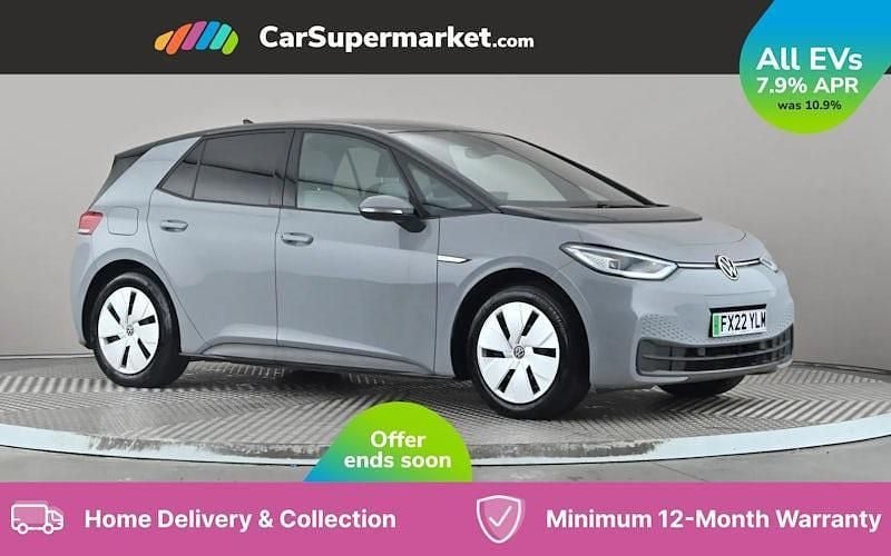 Grey Used 2022 VW ID.3 Pro Hatchback | £13,897 (Fair price) - Image 1/2
