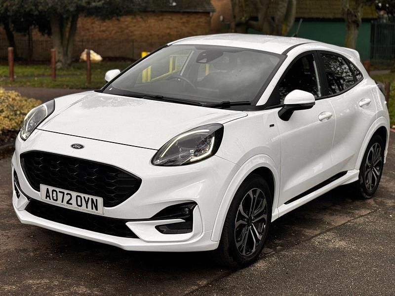 Begagnad Ford Puma ST-Line 2022 Vit SUV