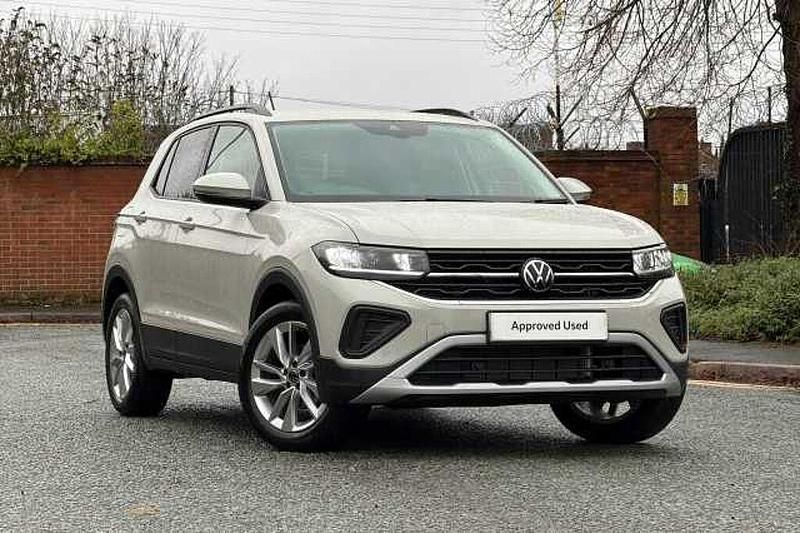 Grey New 2025 VW T-Cross Match SUV | £26,485 (A bit pricey) - Image 1/4