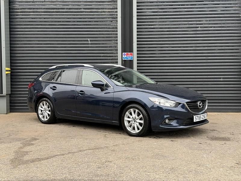 Used Mazda 6 175 HP (128 kW) 2016 Blue Estate