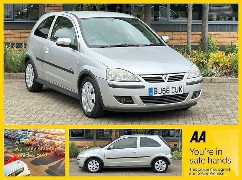 Silver Used 2006 Vauxhall Corsa Hatchback | £1,450 (Good price) - Image 1/4
