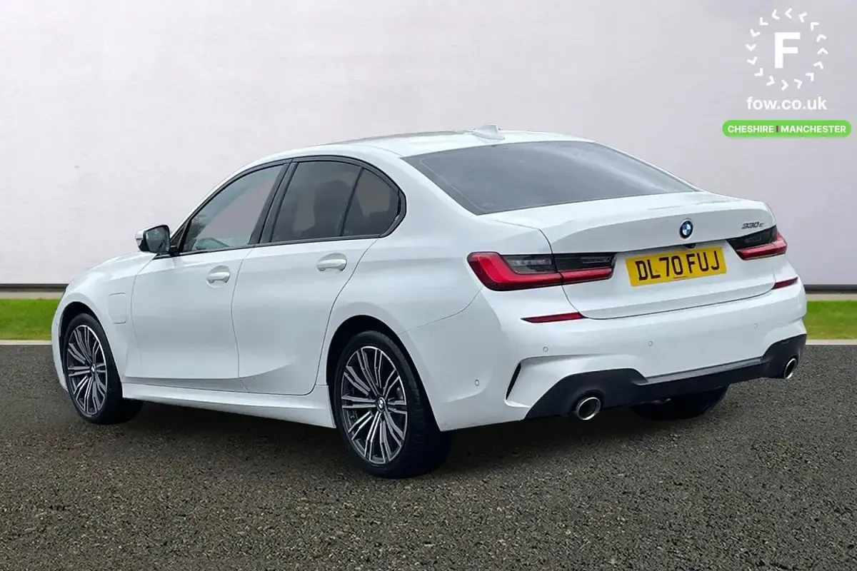Used BMW 330e M Sport 2020 White Sedan
