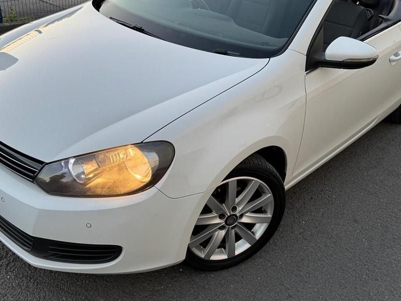 Usado VW Golf Cabriolet SE 105 HP (77 kW) 2012 Branco Cabrios