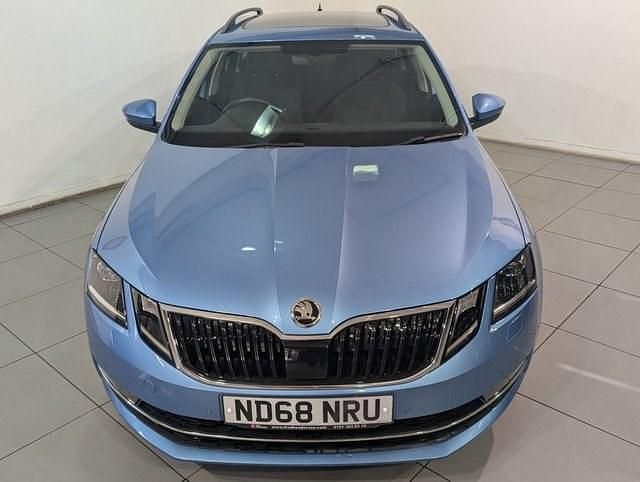 Used Skoda Octavia SE L 150 HP (110 kW) 2018 Blue Estate