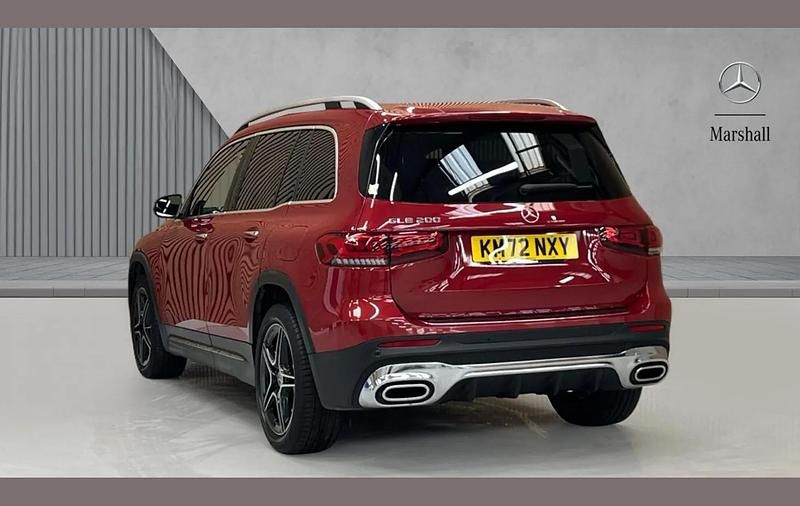 Used Mercedes GLB200 AMG Line Premium 161 HP (118 kW) 2022 Red SUV