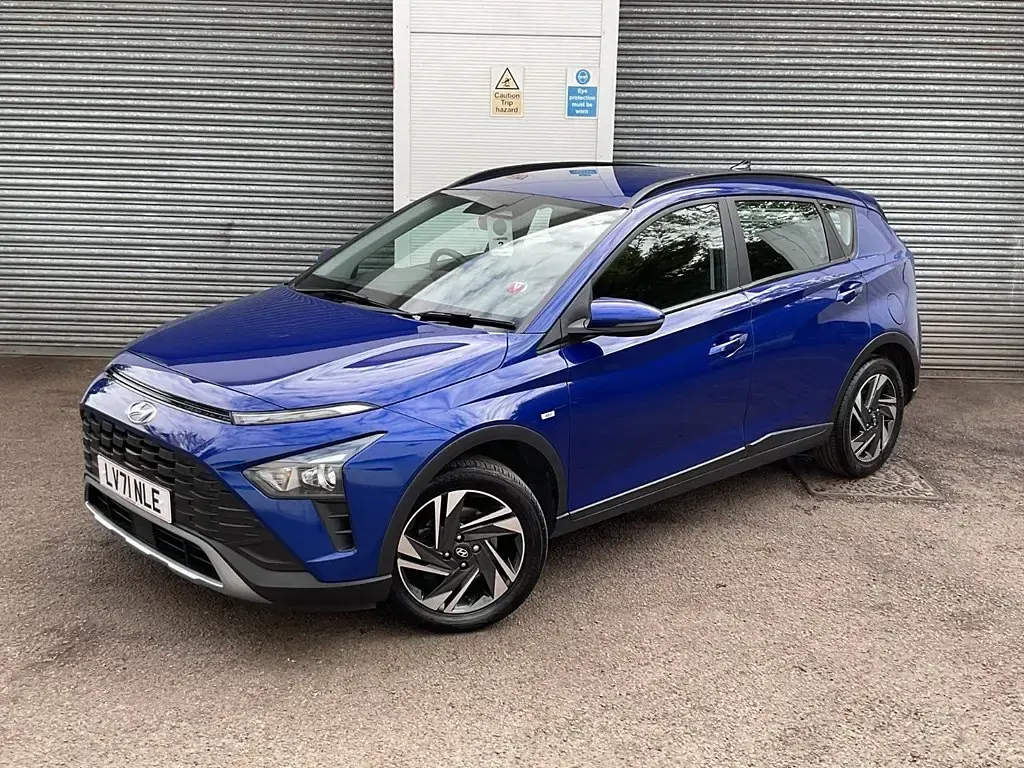 Used Hyundai Bayon SE 99 HP (72 kW) 2022 Blue SUV