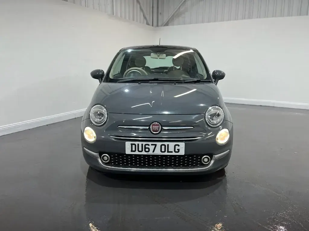 Used Fiat 500 Lounge 69 HP (50 kW) 2017 Grey Hatchback