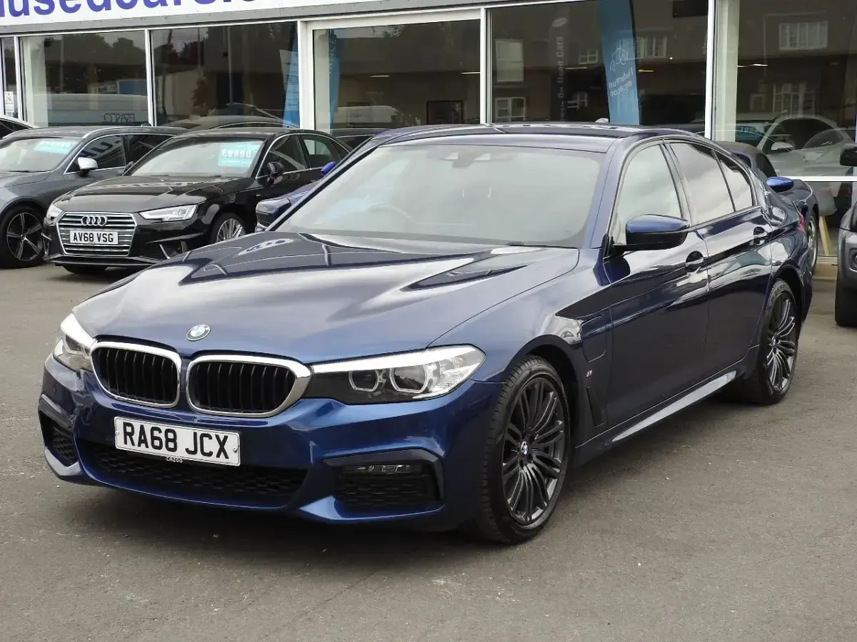 Used BMW 530e M Sport 2018 Blue Sedan
