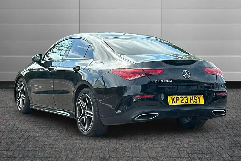 Used Mercedes CLA200 Executive 163 HP (119 kW) 2023 Cosmos black Coupe