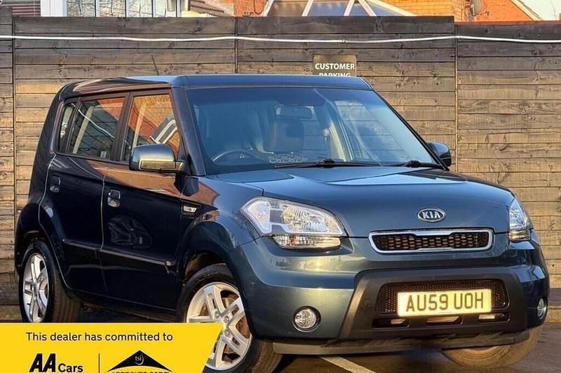Used Kia Soul 124 HP (91 kW) 2009 Blue SUV