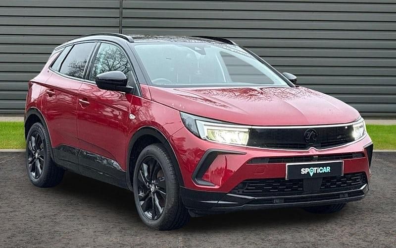 Used Vauxhall Grandland X GS Line 131 HP (96 kW) 2022 Red SUV