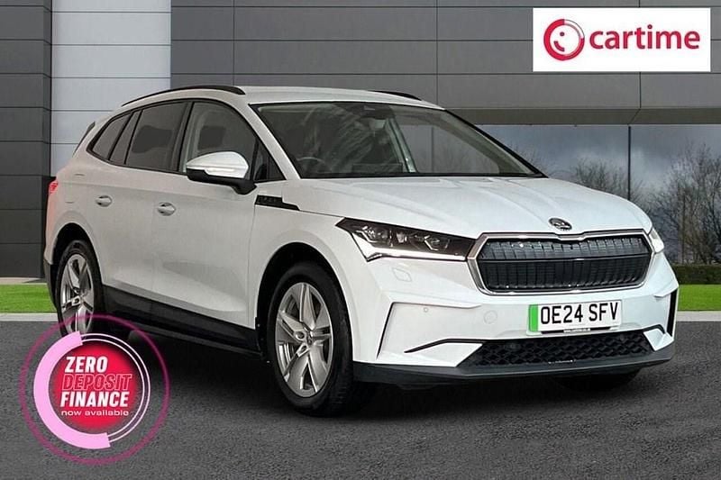 White Used 2024 Skoda Enyaq iV SUV | £22,750 (Expensive) - Image 1/3