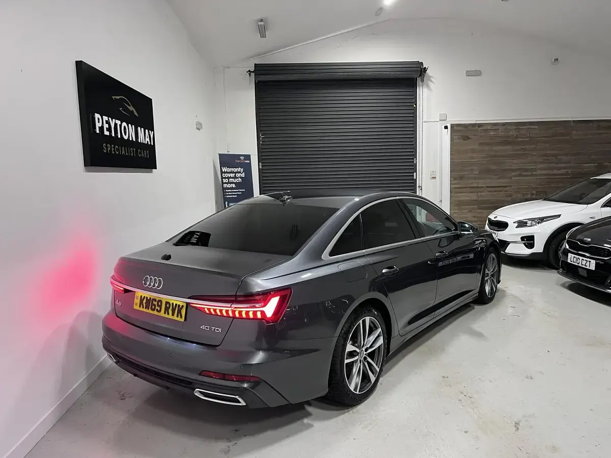 Used Audi A6 S-Line 204 HP (150 kW) 2019 Grey Sedan