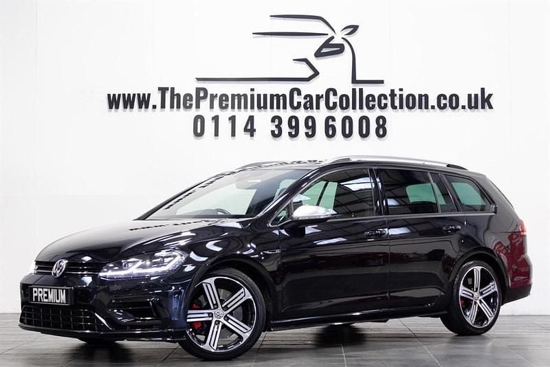 Used VW Golf VII R 300 HP (220 kW) 2019 Black Estate