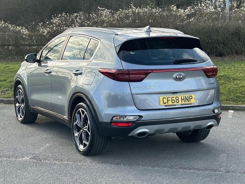 Used Kia Sportage GT-Line 134 HP (98 kW) 2019 Silver SUV