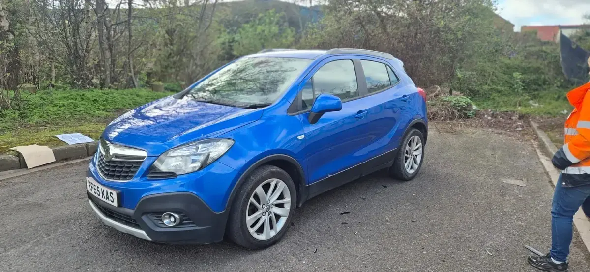 Used Vauxhall Mokka 140 HP (102 kW) 2016 Blue SUV