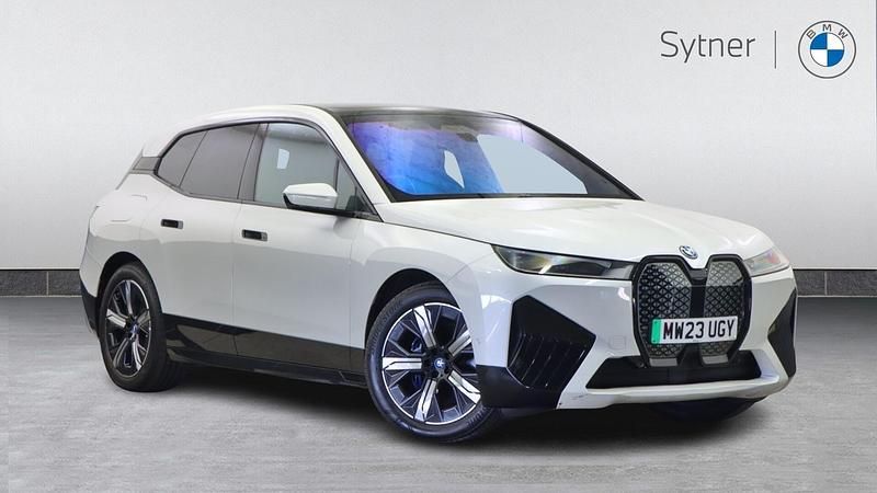 White Used 2023 BMW iX M Sport SUV | £48,500 (Fair price) - Image 1/4