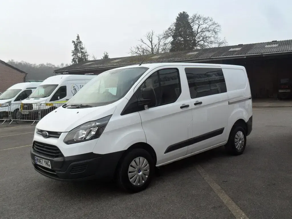 Used Ford Transit Custom Trend 130 HP (95 kW) 2017 White Van