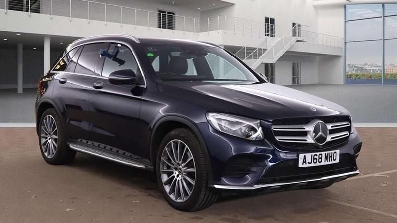 Blue Used 2018 Mercedes GLC250 AMG Line Premium Estate | £18,880 (Fair price) - Image 1/4