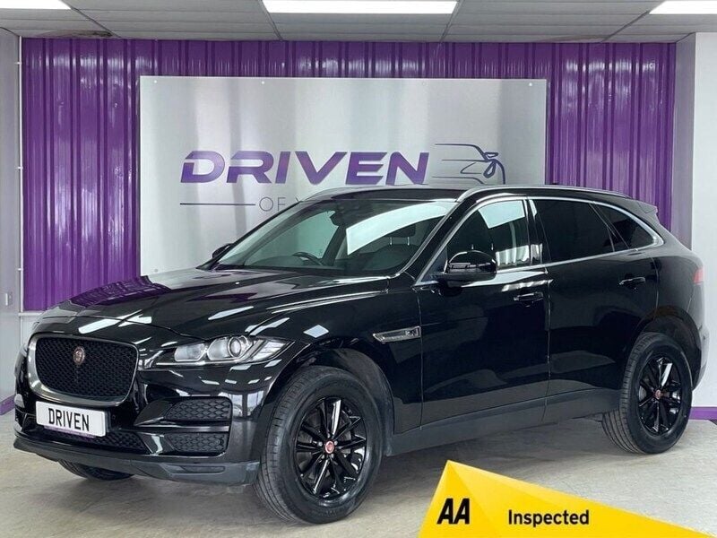 Black Used 2020 Jaguar F-Pace Prestige SUV | £17,600 (Fair price) - Image 1/3