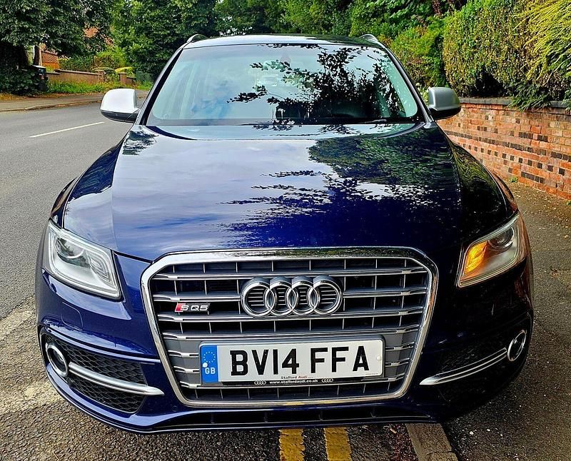 Begagnad Audi SQ5 Comfort 313 HK (230 kW) 2014 Blå SUV