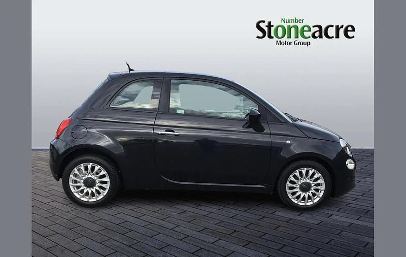 Used Fiat 500 Lounge 68 HP (50 kW) 2020 Black Hatchback