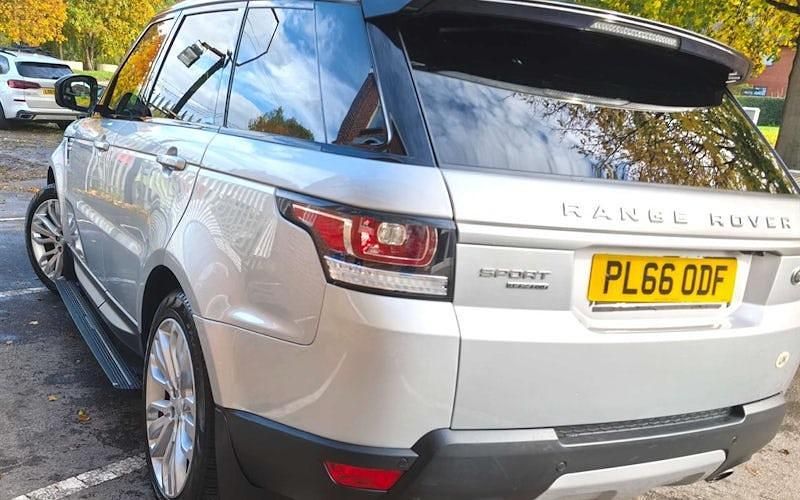 Used Land Rover Range Rover Sport HSE 306 HP (225 kW) 2016 Silver SUV