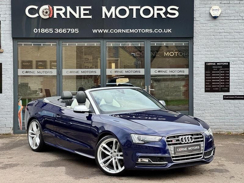 Blue Used 2015 Audi S5 Cabriolet Design Cabriolet | £19,990 - Image 1/4