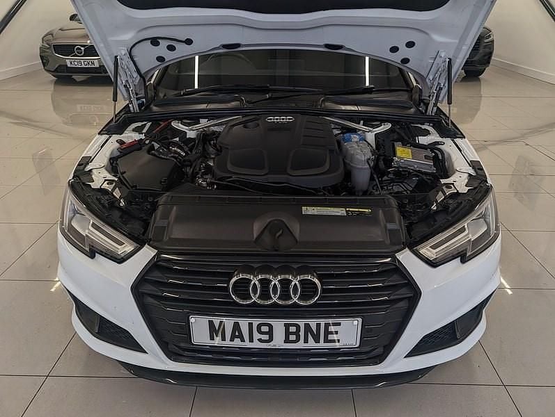 Used Audi A4 Black Edition 2019 White Estate