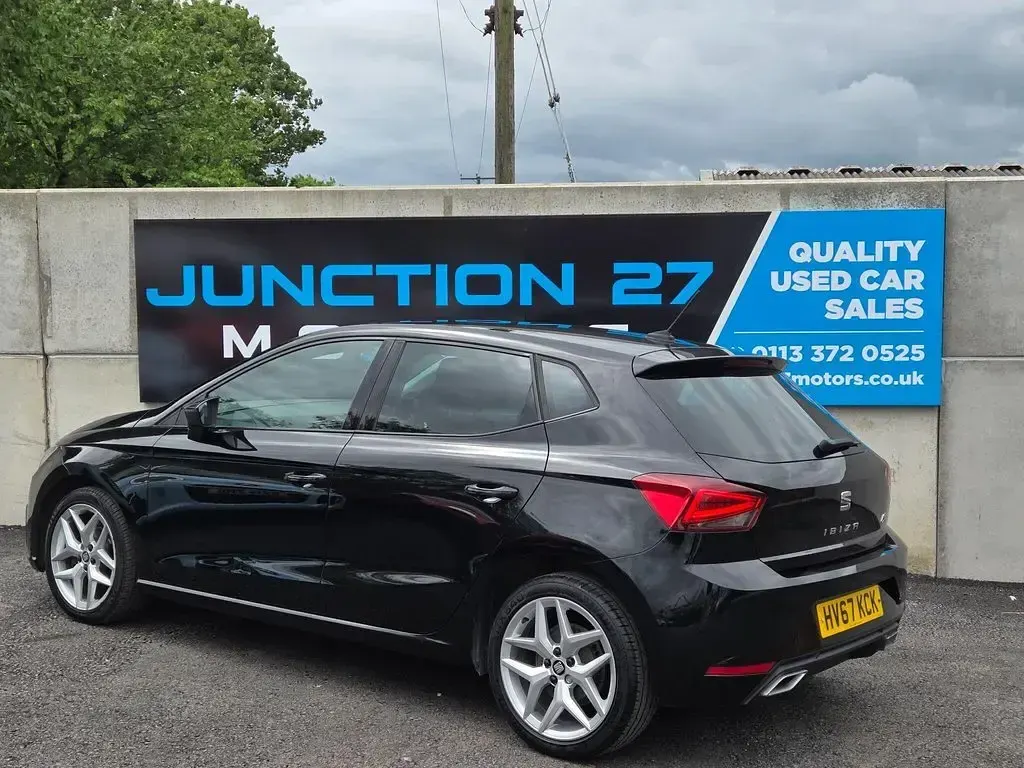 Used Seat Ibiza FR 95 HP (69 kW) 2017 Black Hatchback