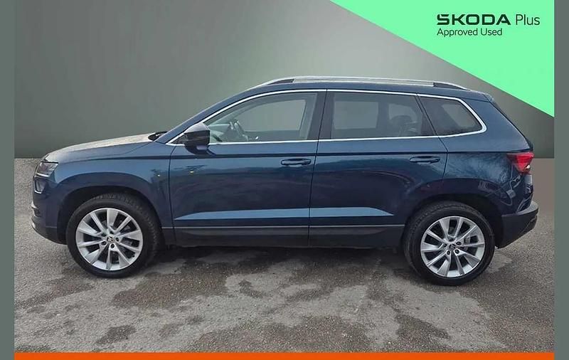 Used Skoda Karoq SE L 150 HP (110 kW) 2019 Lava blue metallic SUV