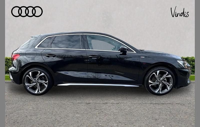 Used Audi A3 S-Line 113 HP (83 kW) 2025 Black Hatchback
