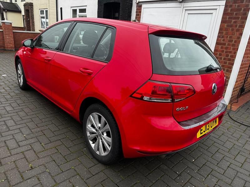 Used VW Golf VII SE 2013 Red Hatchback