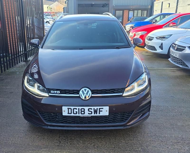 Used VW Golf VII GTD 184 HP (135 kW) 2018 Black Estate