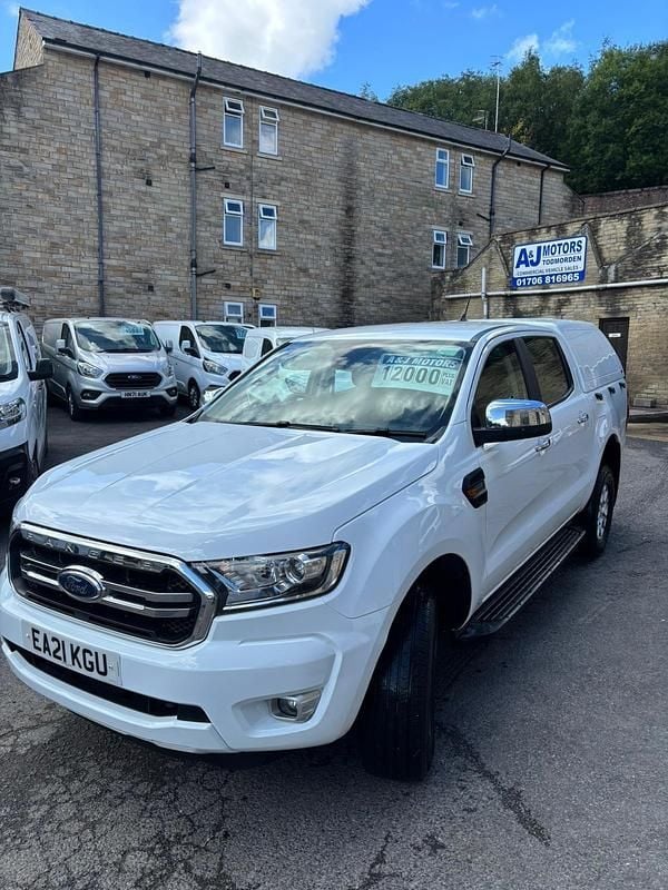 White Used 2021 Ford Ranger XLT Pickup | £12,000 (Good price) - Image 1/4